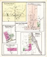 Lincolnville, South Wabash, Rich Valley, Dora, New Holland, Wabash County 1875